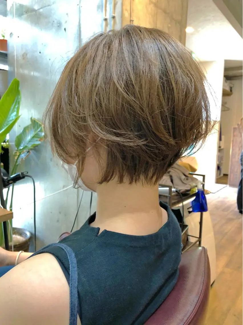 ショート 増山 大起のヘアスタイル