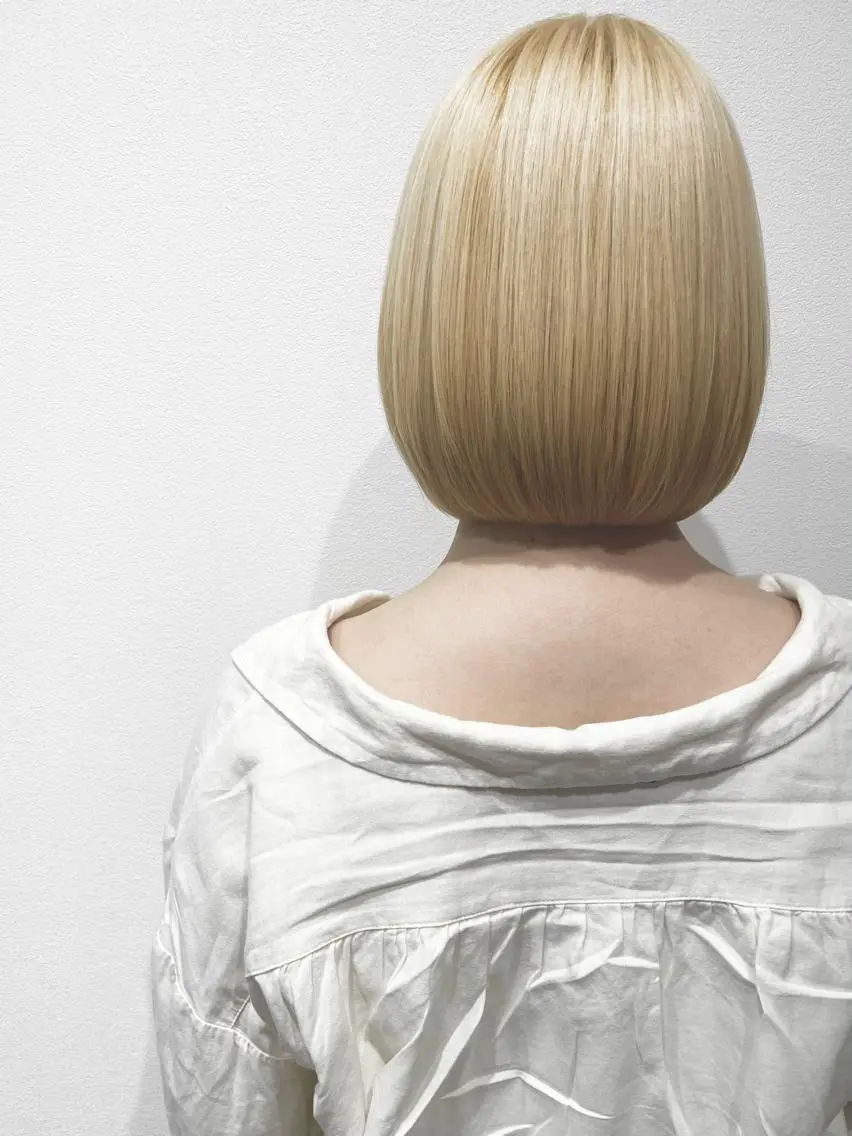 ショート カット ヘアカラー トリートメント MYRTLE TSUNODAのヘアスタイル