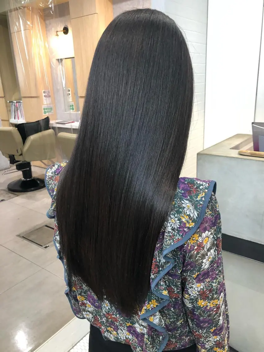 ロング ヘアカラー トリートメント 【髪質改善特化･ 福田航洋】のヘアスタイル