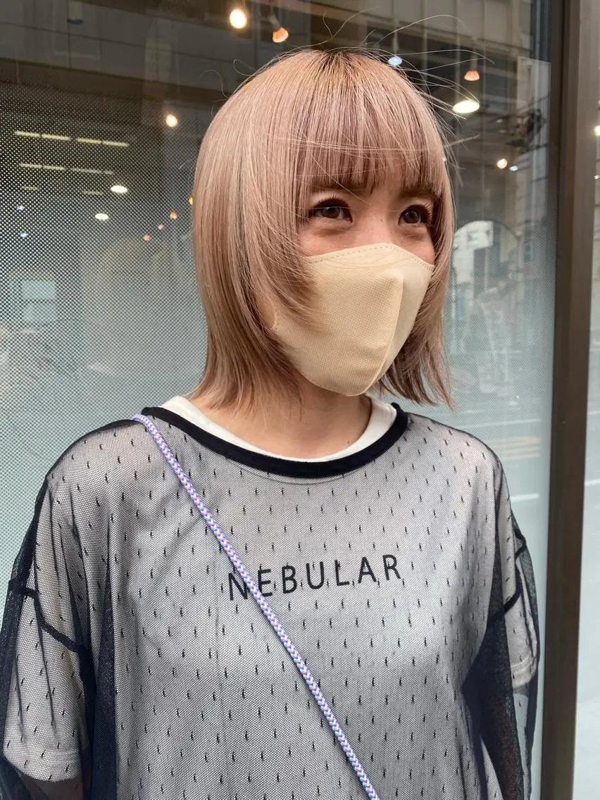 ショート ヘアカラー maeda yumiのヘアスタイル