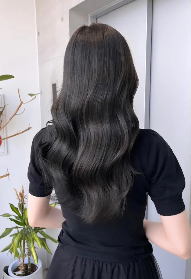 ロング カット ヘアカラー トリートメント 🌫️大人韓国ヘア 🌫️naoyaのヘアスタイル