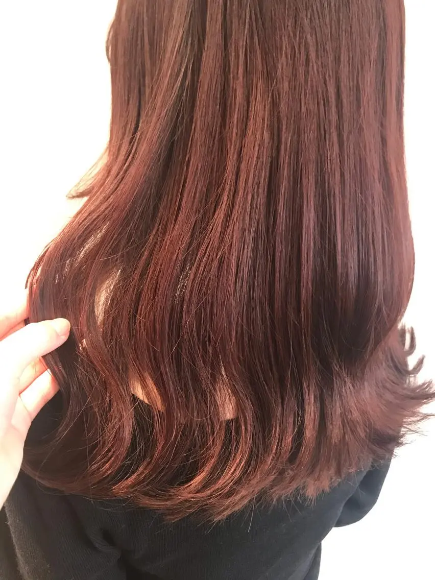 ロング カラー 烏丸韓国ヘア🇰🇷 ayaka🎀のヘアスタイル
