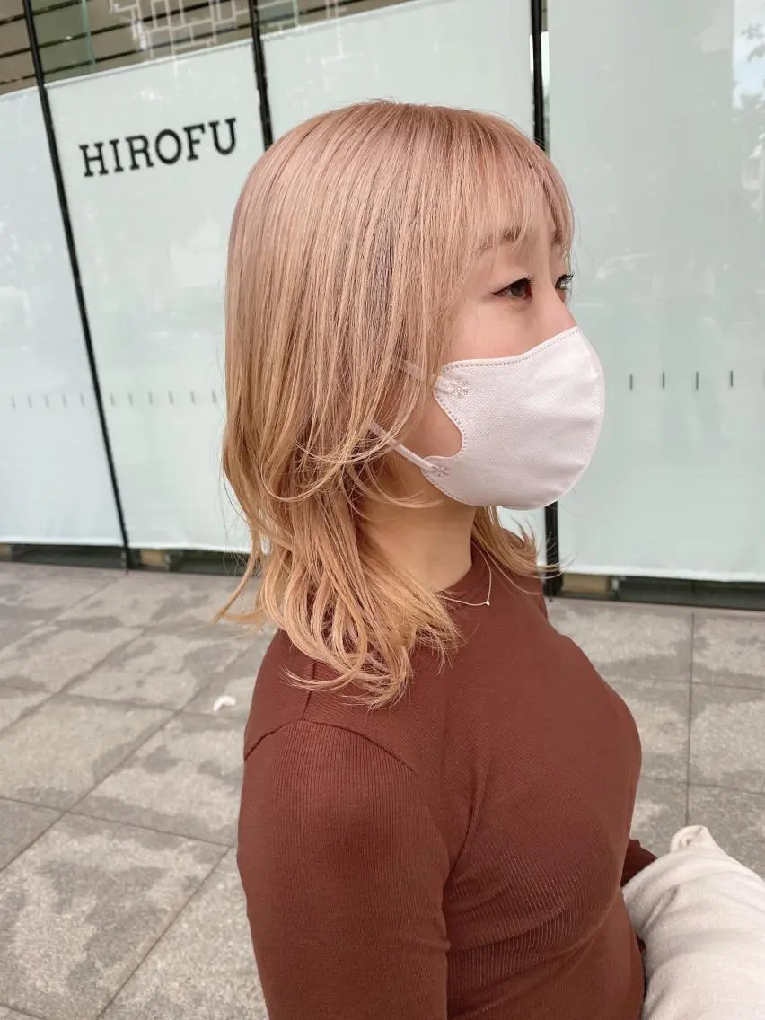 ミディアム カラー 【代表】 たき〜のヘアスタイル