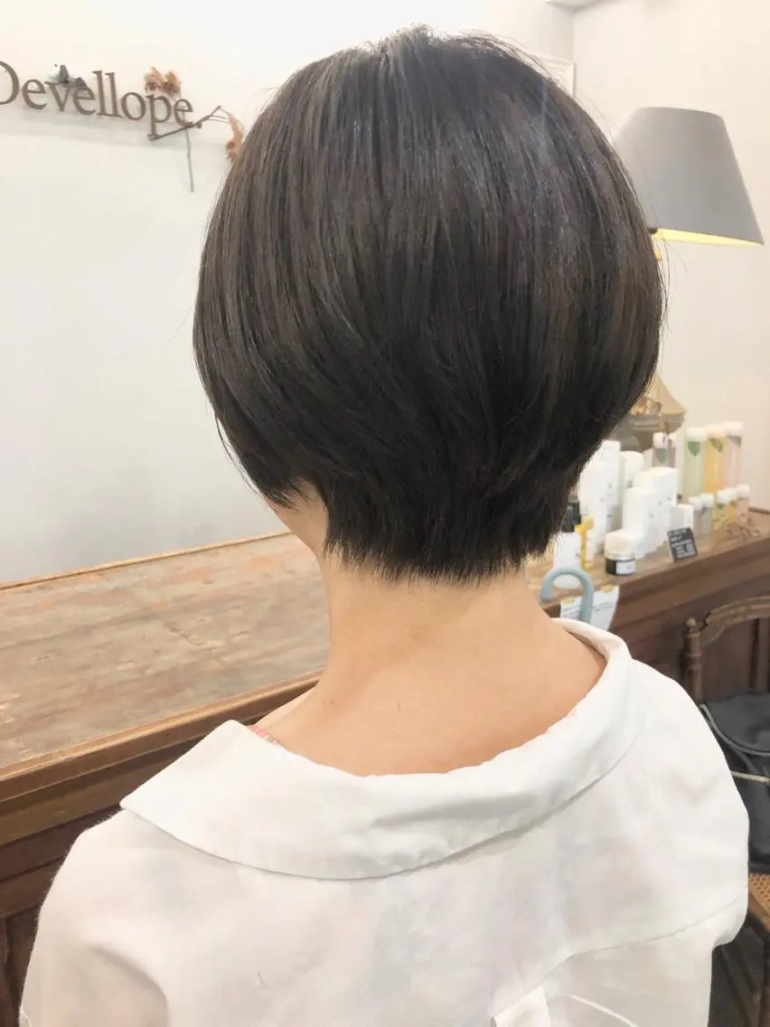 ショート ショートヘア カット 千葉 郁也のヘアスタイル