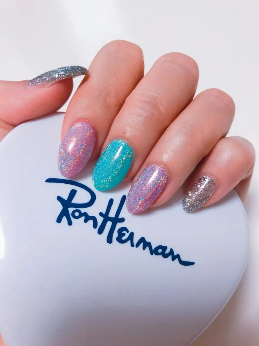 ネイル 夏ネイル 🌙🫧CHARME (RUKA)🦋🫧のネイルデザイン