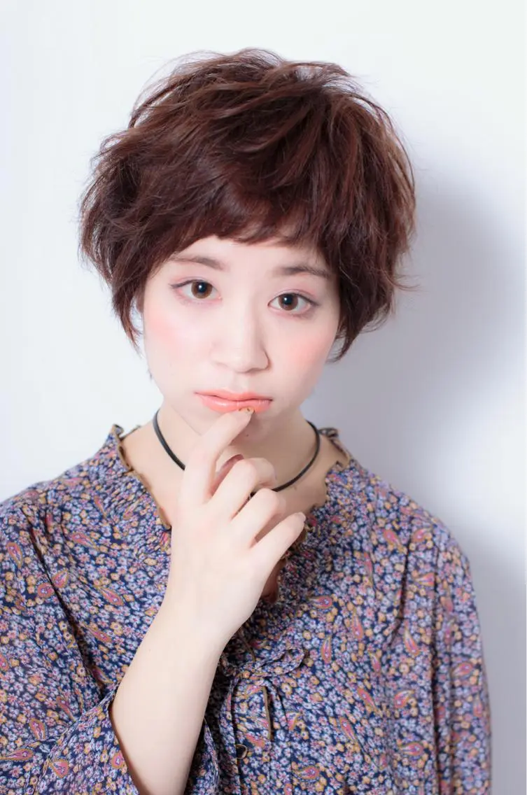 ショート カラー アッシュ ピンクカラー 似合わせカット ショートヘア a.Pecslap/ TERUのその他イメージ