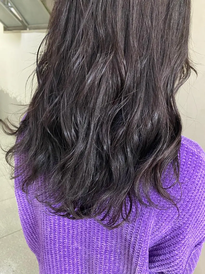 ミディアム カラー ピンクカラー 清村 和音のヘアスタイル
