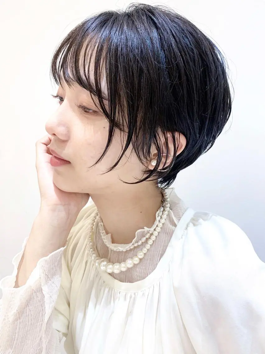 ショート カラー カット ヘアカラー トリートメント 🌈miu miu hair✂️💕のヘアスタイル