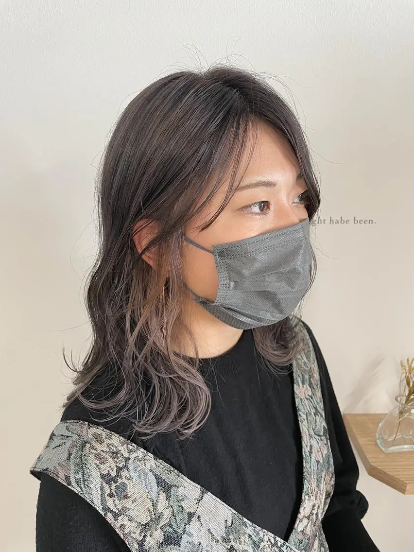 セミロング カラー 筑紫通り沿い | eNeのマツエク・マツパデザイン
