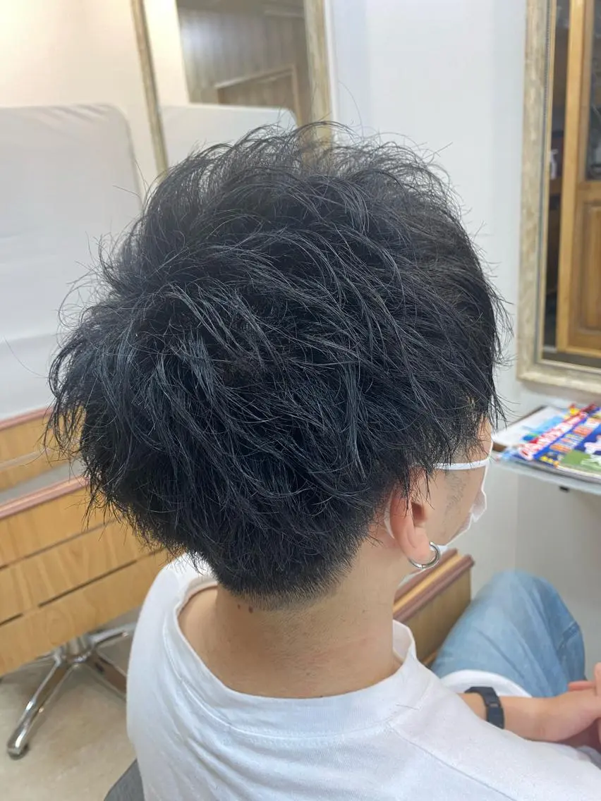 メンズ カット 柴田 将のヘアスタイル