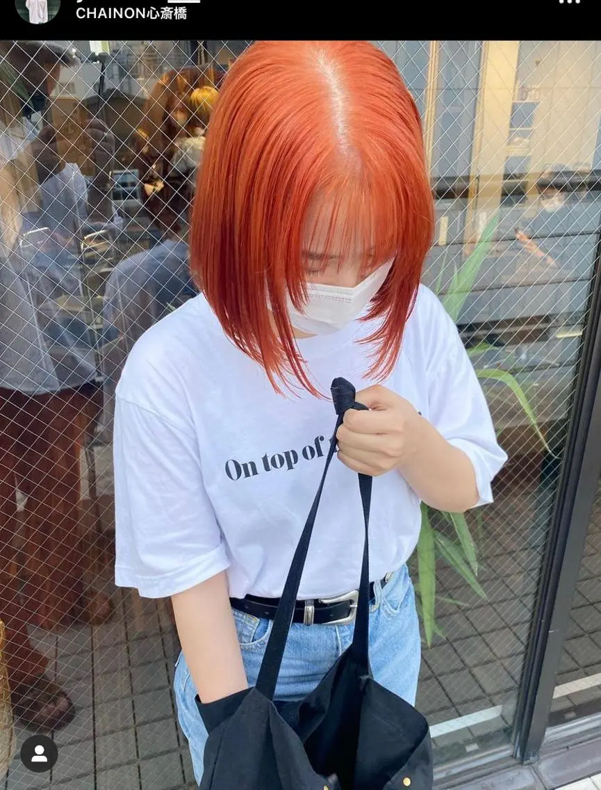 ショート カラー 🧡色落ちまで2度 楽しめる🧡ヨシキのヘアスタイル