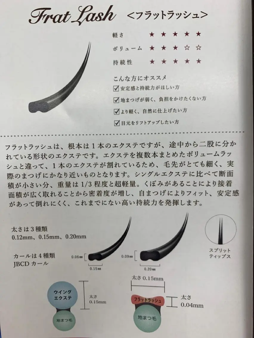 マツエク・マツパ Litll eyelashのマツエク・マツパデザイン