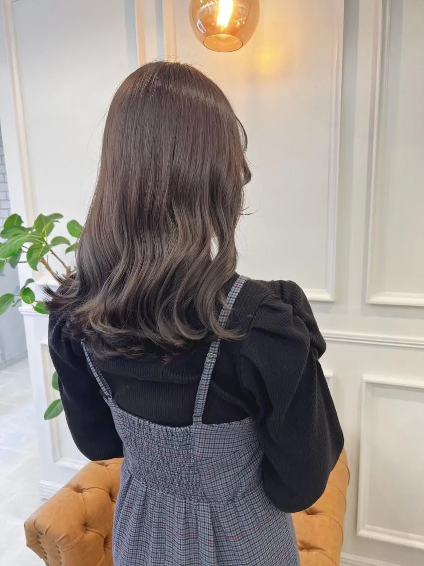 セミロング SANA推し美容師 CHISA🍒のヘアスタイル