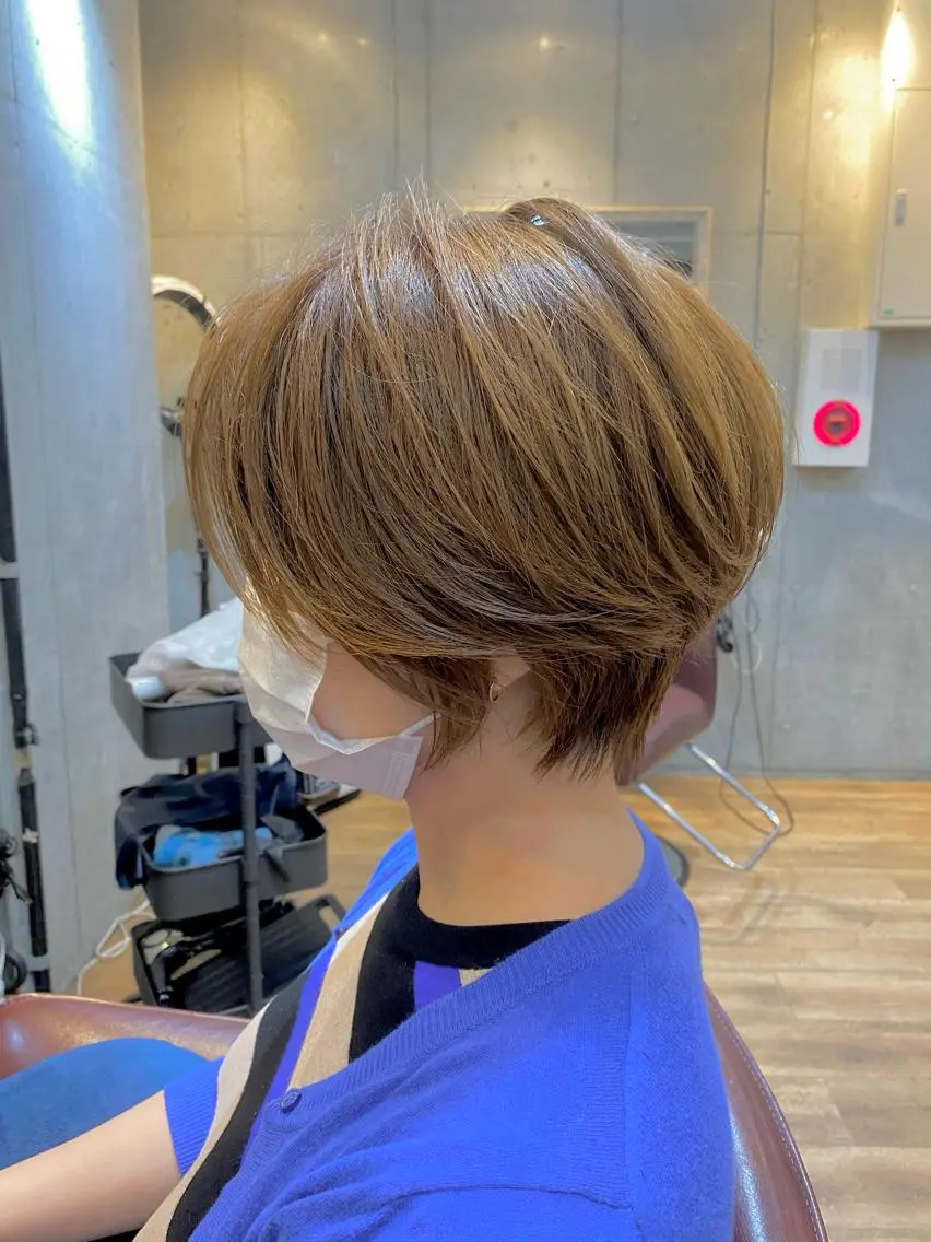ショート 増山 大起のヘアスタイル