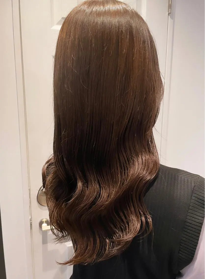ロング カラー ヘアアレンジ REONA🪽✨薬院 レイヤーカット🫧のヘアスタイル