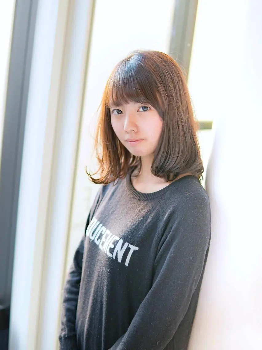 ミディアム 永野 良一のヘアスタイル