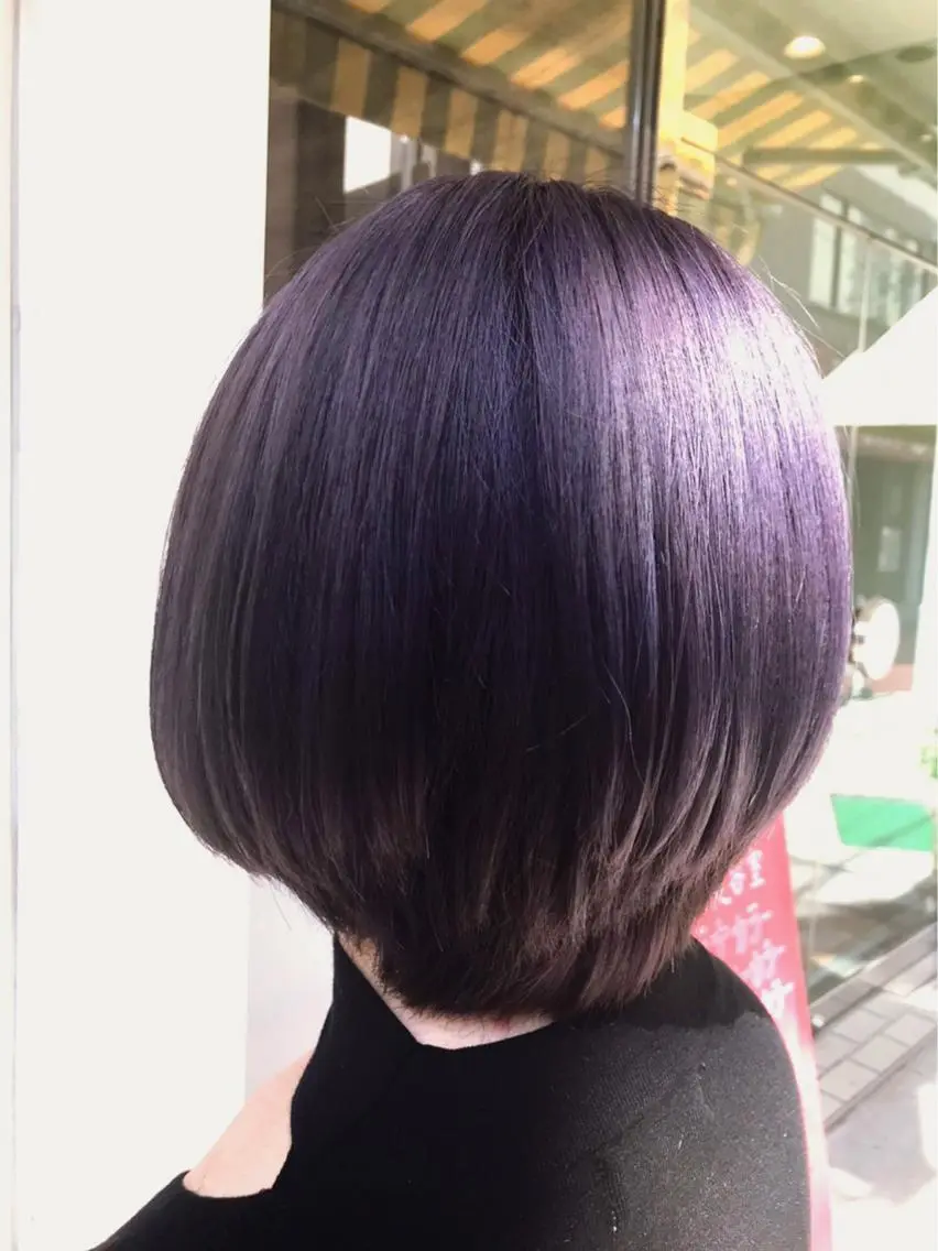 ショート カラー ラベンダーカラー 🫟Blanco🫟 Color&Careのヘアスタイル