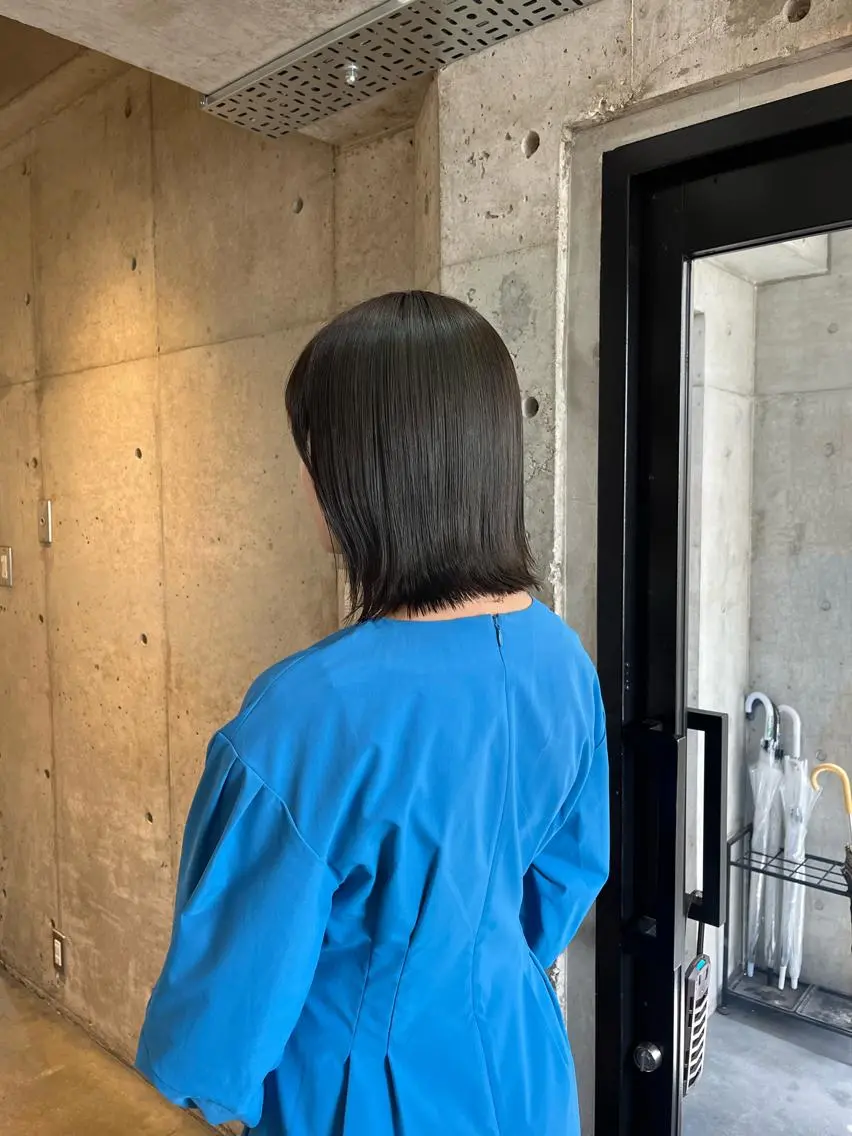 ショート カラー 透明感カラー メンズカット/ natsukiのヘアスタイル