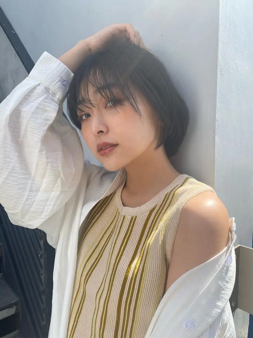 ショート 🍃透明感スタイル yu-ka🍃のヘアスタイル