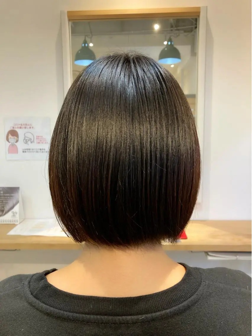ショート ボブ 【女性指名No.1】 西口直子のヘアスタイル