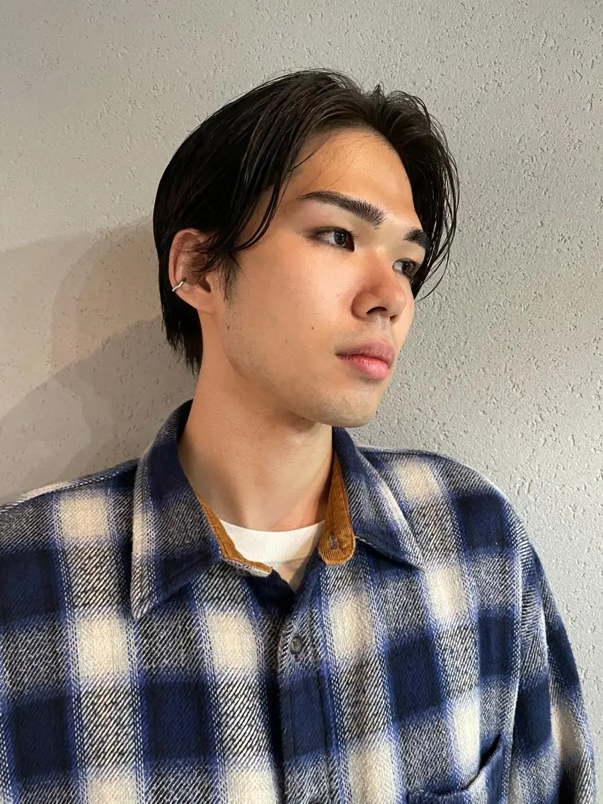 ショート メンズ カット 吉田一輝 外国人パーマのヘアスタイル