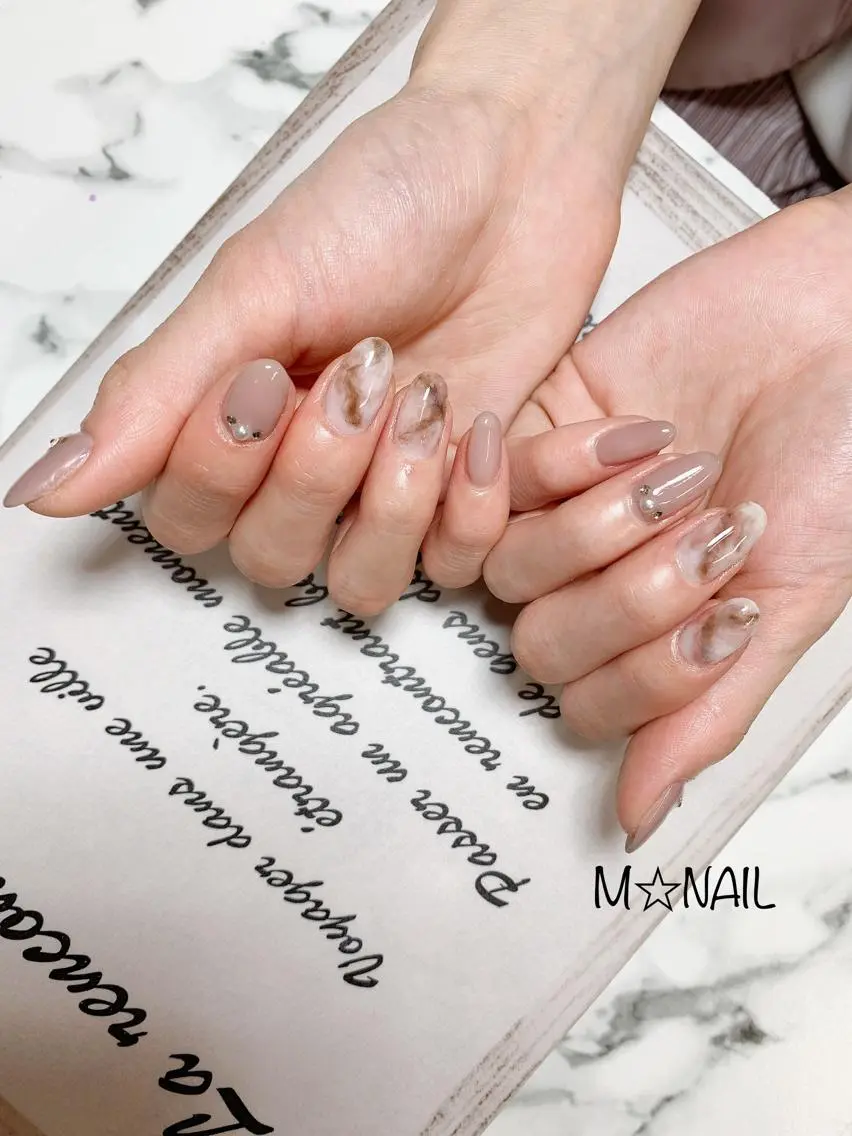 ネイル ハンドネイル M☆ NAILのネイルデザイン