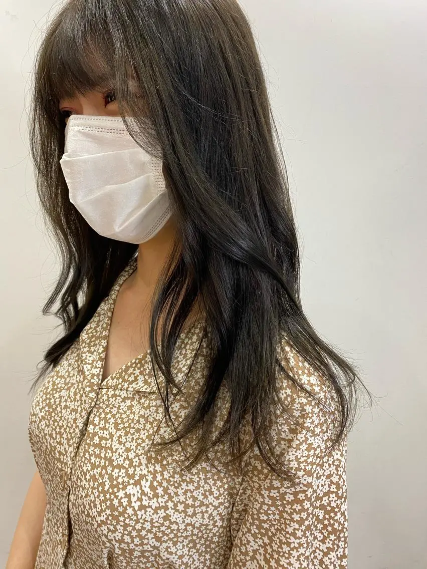 ロング カラー 田谷 夏生のヘアスタイル