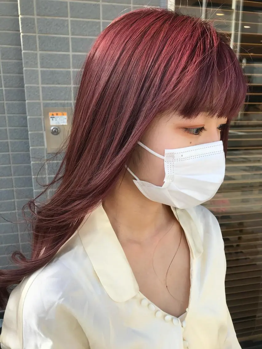 ロング カラー 月100人以上 髪質改善施術｜谷口のヘアスタイル