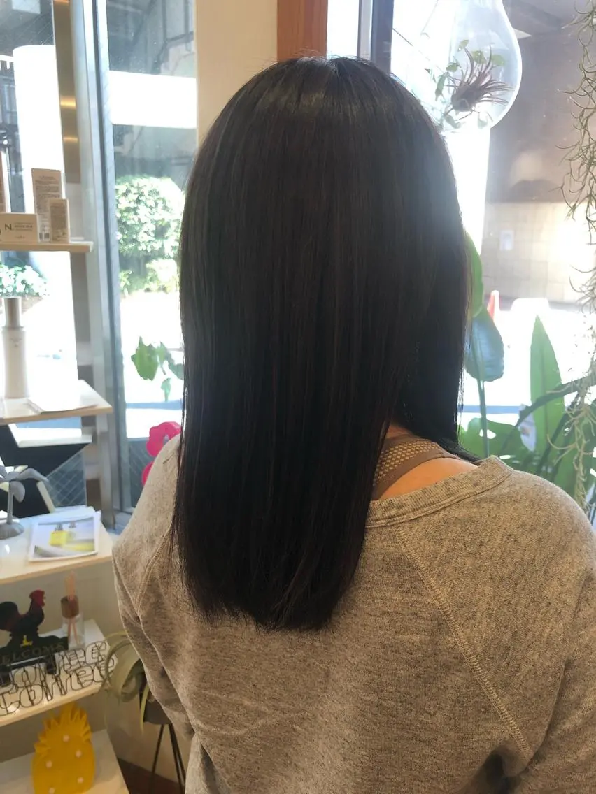 セミロング カラー GOURIKI jr 🌿‬MIKUのヘアスタイル