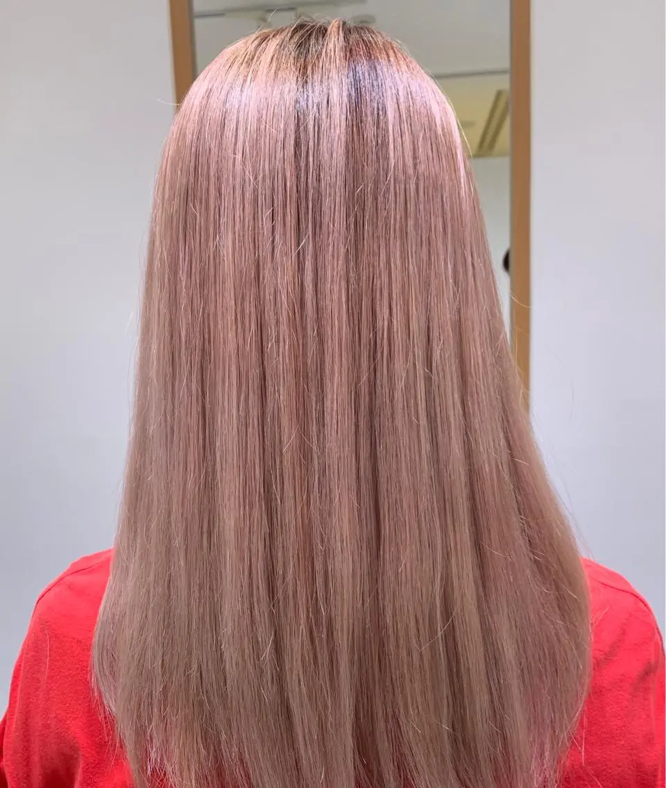 セミロング カラー Hitotose代表 中島和樹のヘアスタイル