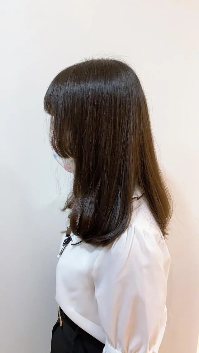 ロング en-te:堀 恵里那のヘアスタイル