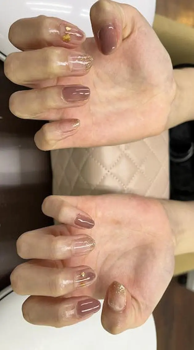 ネイル アートネイル イースター ジェルネイル グラデーション ラメ(グリッター) FASTNAIL PLUS 新宿店のネイルデザイン