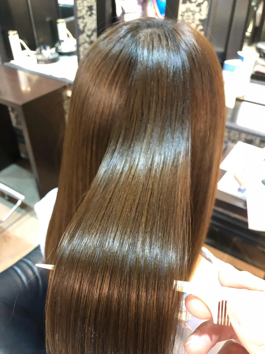 ロング カラー アクアカラー トリートメント 髪質改善✨艶髪師 黒木大貴のヘアスタイル