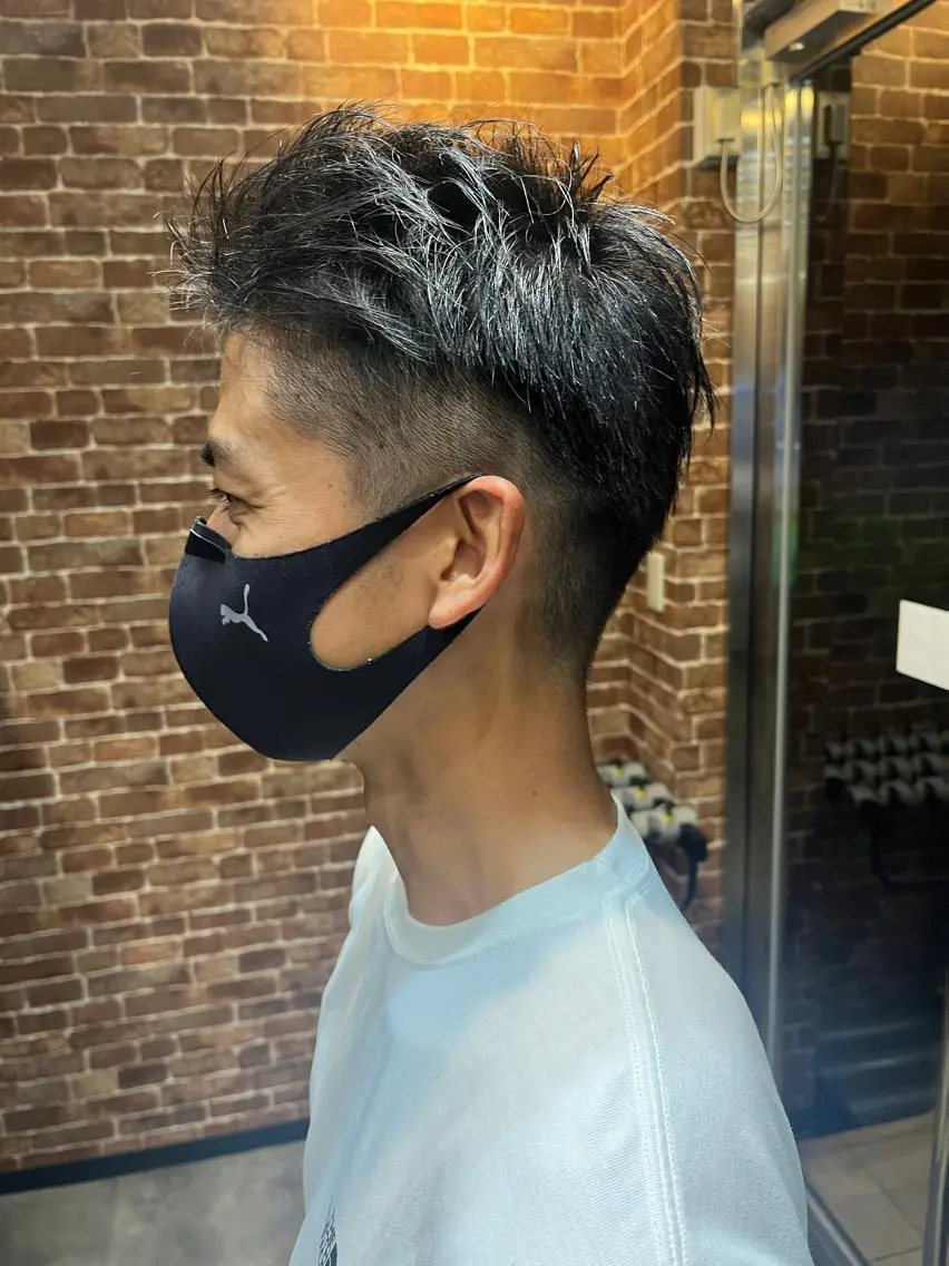 ショート カラー パーマ ヘアアレンジ メンズ キッズ ネイル マツエク・マツパ アイブロウ メンズハイライト メンズパーマ ブラウンカラー ケアカラー 透明感カラー 久木原 ゆりのヘアスタイル