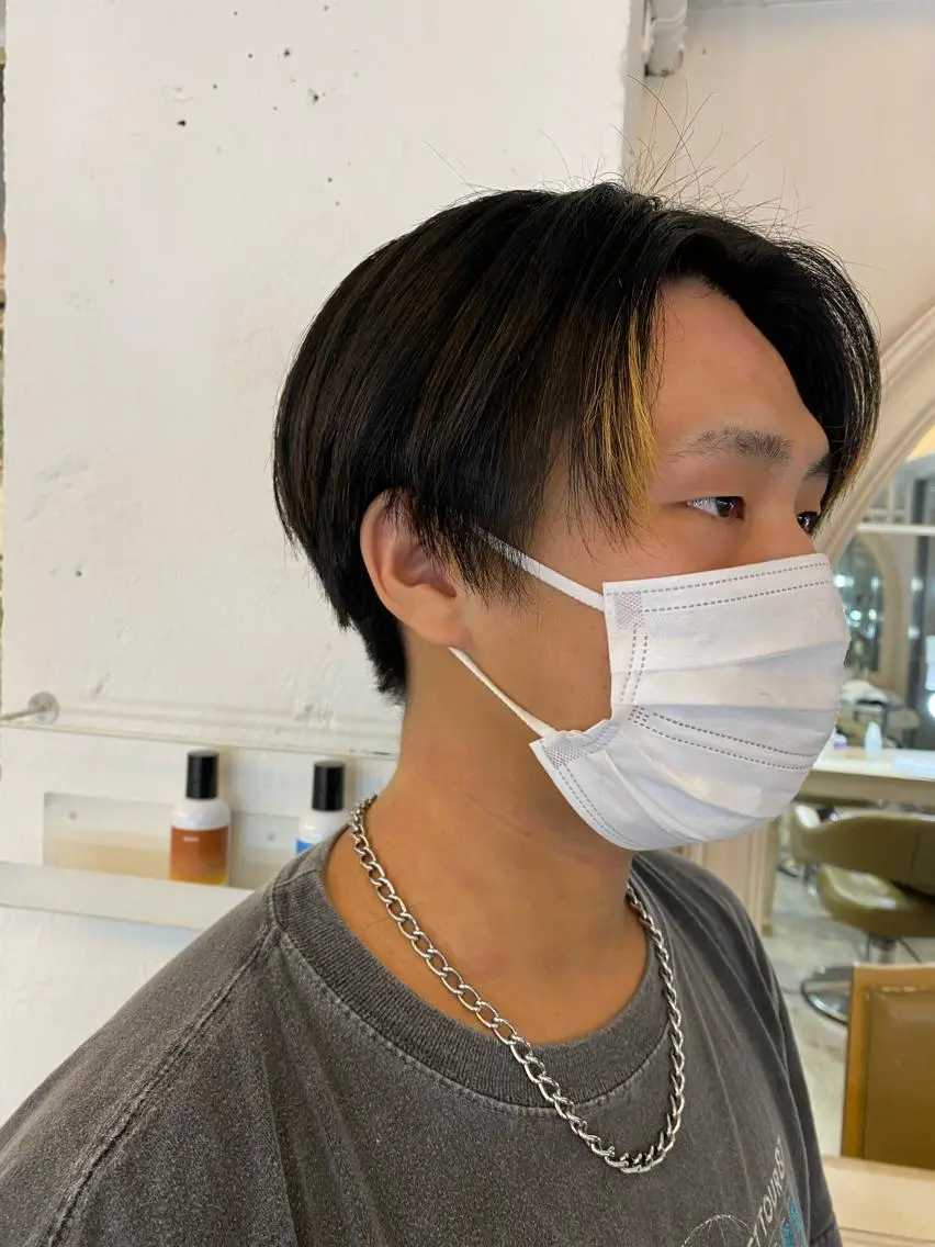メンズ 似合わせパーマ 渡辺尚暉のヘアスタイル