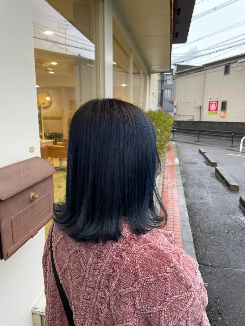 カラー ヘアカラー saaya .のヘアスタイル