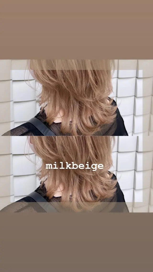 セミロング カラー ヘアアレンジ ヘアカラー トリートメント ヘアセット 🌻Insta指名 NO.1🌻Shoのヘアスタイル