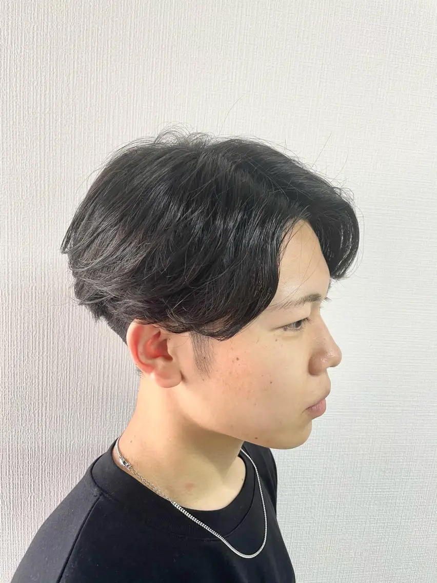 ショート パーマ ヘアアレンジ メンズ メンズ韓国風 メンズパーマ 韓国風ヘア ニュアンスパーマ パーマ RAIA💎ケア ブリーチ&パーマ💎のヘアスタイル