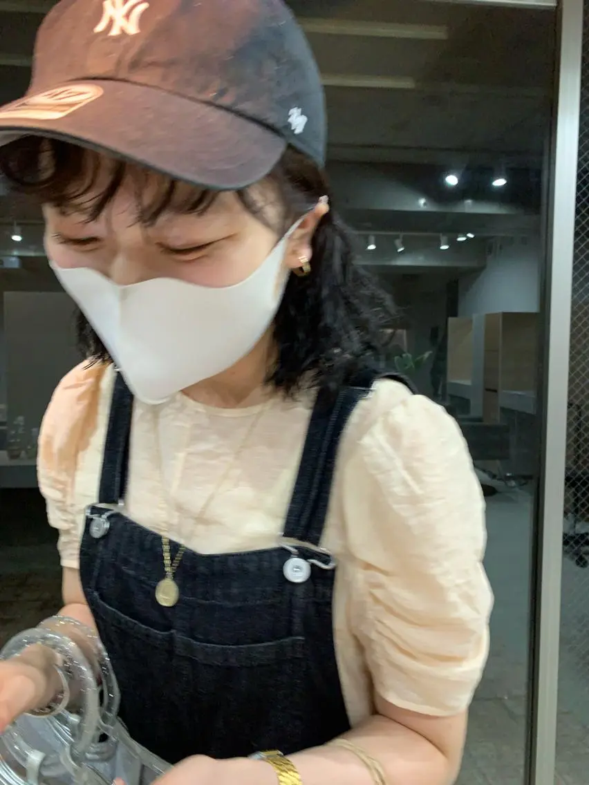 セミロング カラー パーマ カット パーマ トリートメント ボブパーマコテ巻き風 パーマNo1深江秀平のヘアスタイル