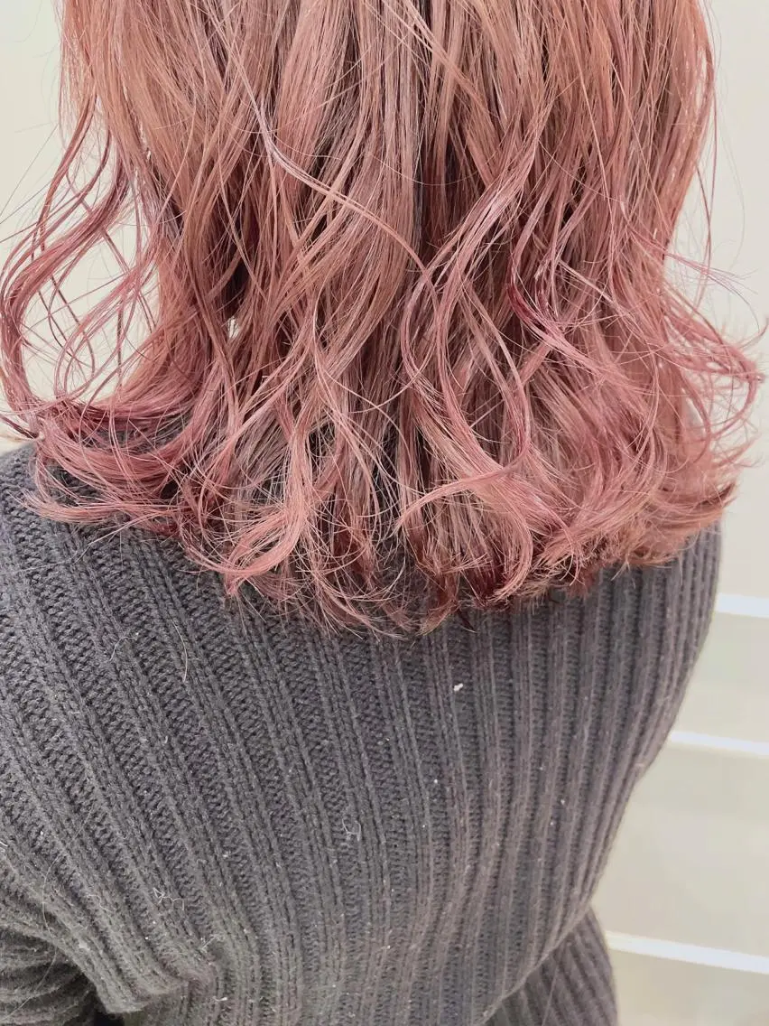 ミディアム カラー ヘアカラー トリートメント 🦖鶴岡 香純🦖のヘアスタイル