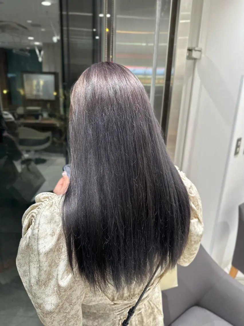 ロング カラー ✨本格的韓国スタイル 特化✨ﾊﾙｶ✨️のヘアスタイル