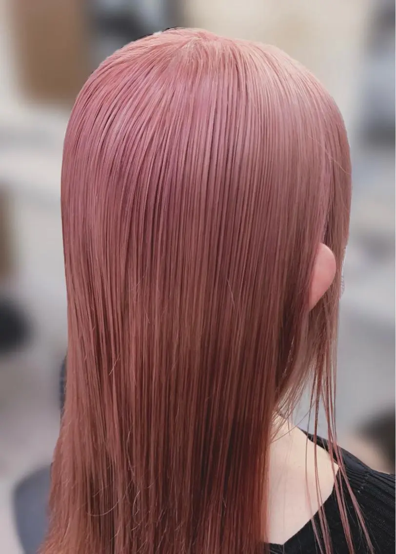 ロング ヘアカラー ヘアセット モテ髪💛美髪矯正 ✨艶髪特化🫧山根のヘアスタイル