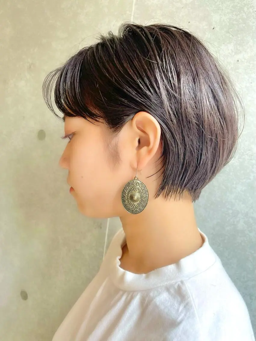 ショート 三鷹で1番ショート ボブをカットする新谷のヘアスタイル