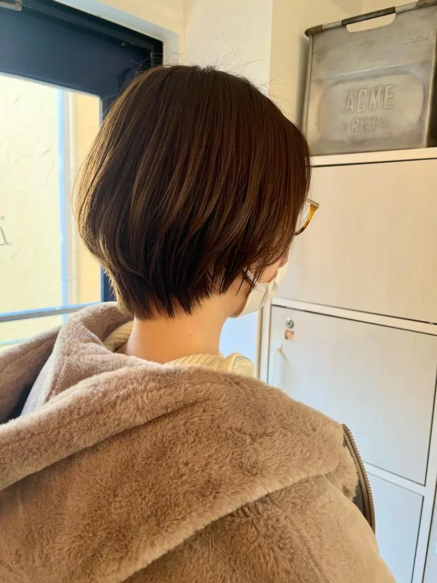 ショート ショートヘア カット ヘアカラー トリートメント 🍒【Lib】 AIRI 🍒のヘアスタイル