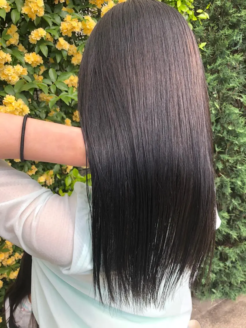 セミロング カット 縮毛矯正 [仙台髪質改善]小原 弘之のヘアスタイル