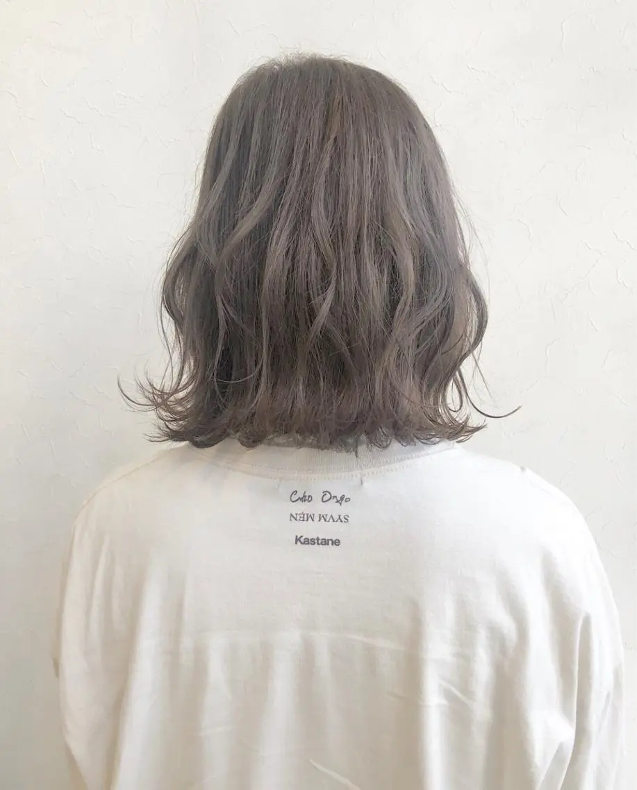ミディアム カラー nakahara madokaのヘアスタイル