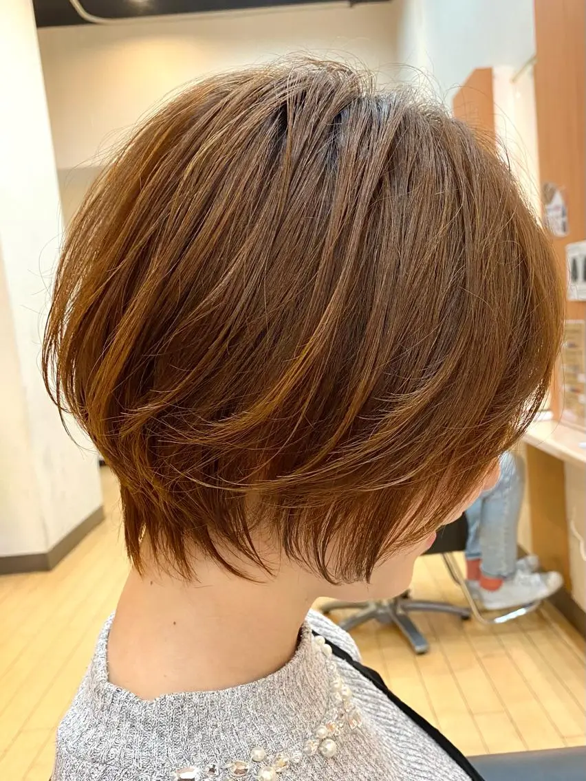 ショート カット ヘアカラー トリートメント ✂︎ショートの匠✂︎ 坂巻 慶輔のヘアスタイル