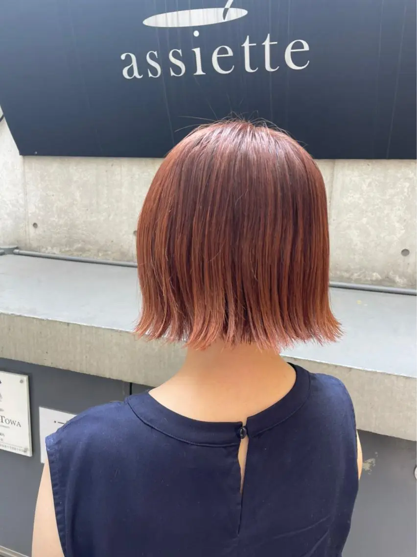 ショート カット ヘアカラー トリートメント マネージャー八尾 裕一郎のヘアスタイル