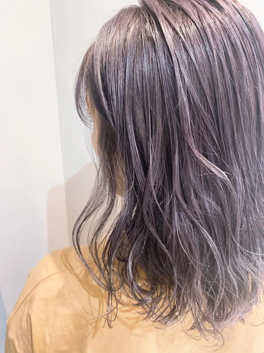 セミロング ヘアカラー トリートメント 🦖鶴岡 香純🦖のヘアスタイル