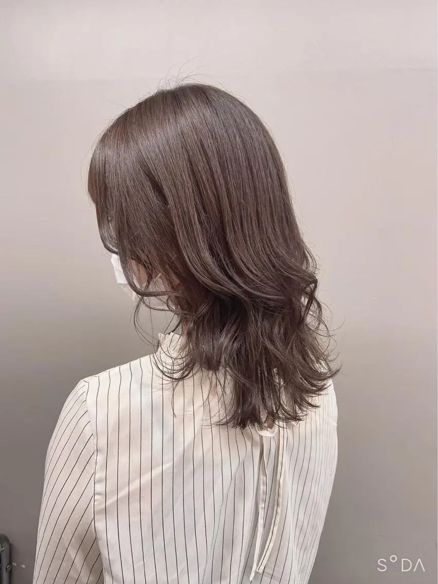 ミディアム カラー 🔷横浜1のパーマ 職人🔷将太郎のヘアスタイル